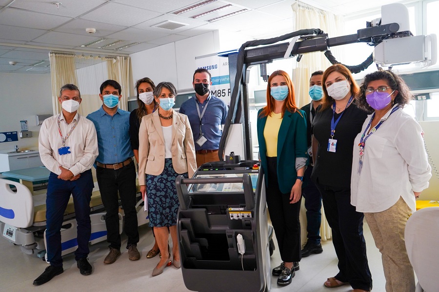 Ministerio de Salud entrega equipo de rayos X al SAPU Salvador Bustos de Ñuñoa