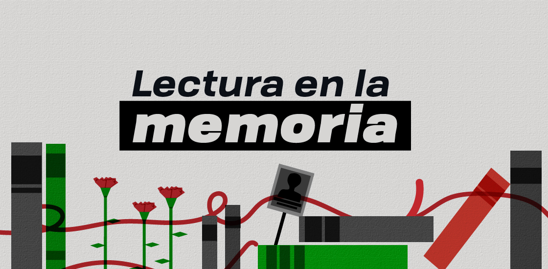 Portada de Lectura en la Memoria, una coproducción entre la Corporación Cultural de Ñuñoa, su Espacio Literario y Ñuñoa tu Radio
